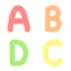 [LINE絵文字] alphabet number symbol 2の画像