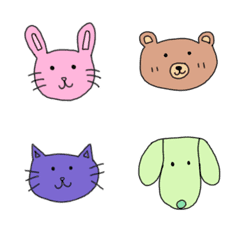 [LINE絵文字] Colorful animals and natureの画像