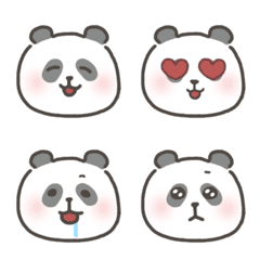 [LINE絵文字] HITOMI's panda emojiの画像