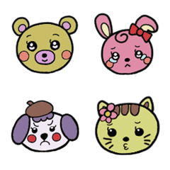 [LINE絵文字] レトロ～な絵文字！！の画像