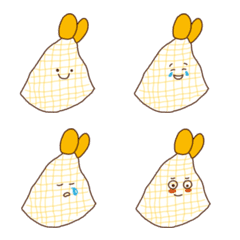 [LINE絵文字] ugly bagの画像