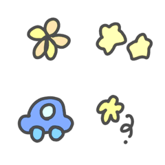 [LINE絵文字] Simple cute likeの画像