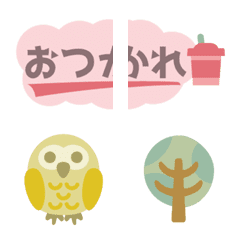 [LINE絵文字] 北欧風★使える大人カワイイ絵文字♡の画像