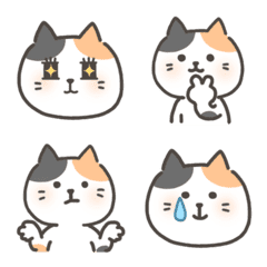 HITOMI's calico cat emoji