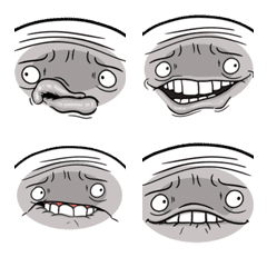 [LINE絵文字] Kom Kom NhaKrean Emoji 3の画像