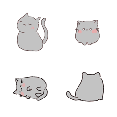 [LINE絵文字] Little Cat From The Moonの画像