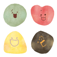 [LINE絵文字] Healing Emoji - happyの画像