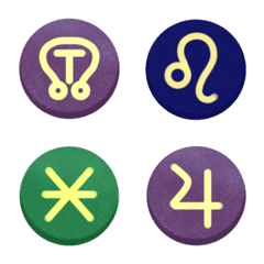 [LINE絵文字] The symbols of astrologyの画像