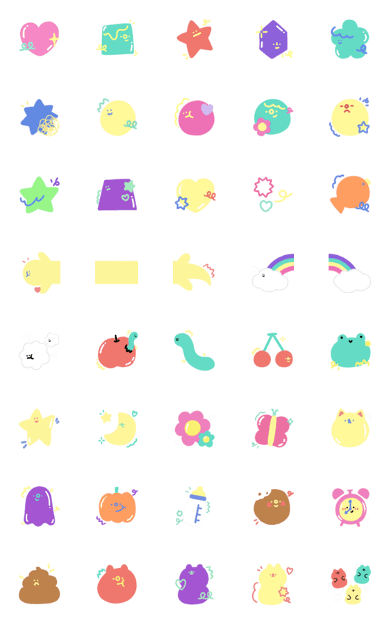 [LINE絵文字]jello jelly jt！の画像一覧