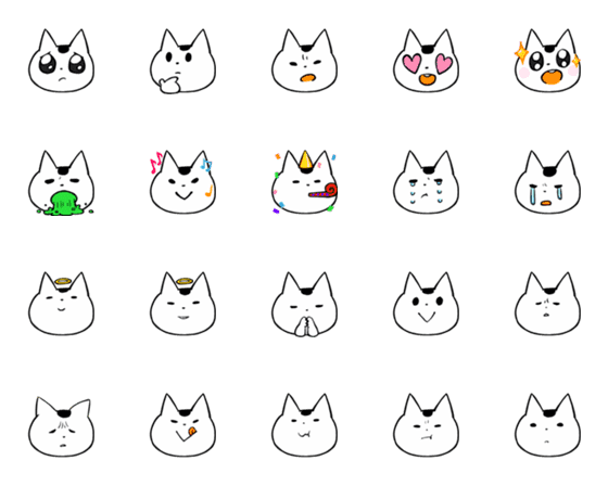 [LINE絵文字]いたずらこねこのまめきち2の画像一覧