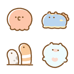 ゆるゆるすいぞくかんの絵文字メイン画像