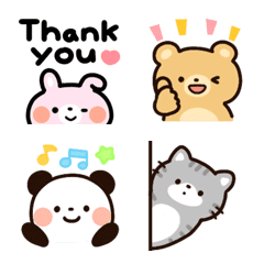 ゆるかわ動物2の絵文字メイン画像