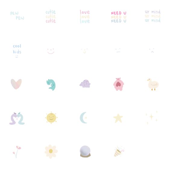 [LINE絵文字]PewPewkaの画像一覧