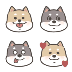 [LINE絵文字] HITOMI's shiba emojiの画像