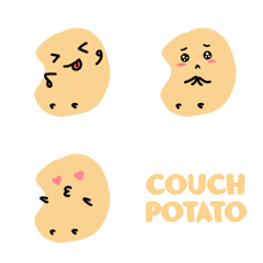 [LINE絵文字] Couch Potatoの画像