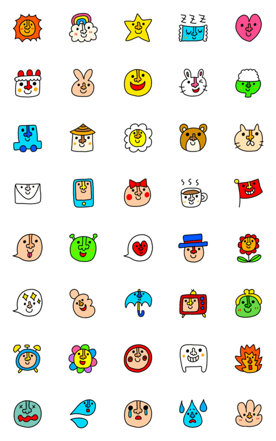 [LINE絵文字]riekimの使えそうな絵文字の画像一覧