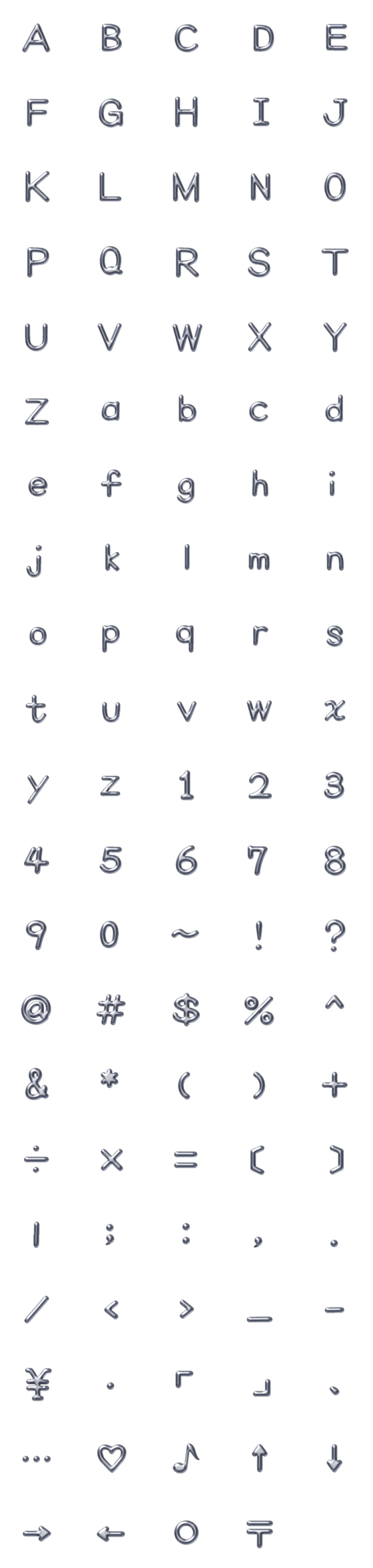 [LINE絵文字]Steel wordの画像一覧
