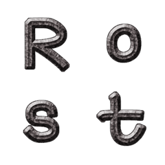 [LINE絵文字] Rust wordの画像