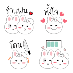 [LINE絵文字] Boobi x Boobo with love Mini Stickerの画像