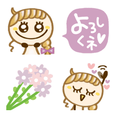 [LINE絵文字] 幸せカラー♡るんるん絵文字の画像