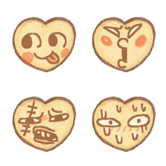 [LINE絵文字] Bread Heartの画像