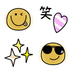 [LINE絵文字] 毎日使える絵文字とハッピースマイル2の画像