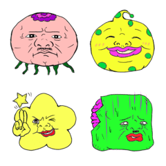 [LINE絵文字] いろいろ星人の画像