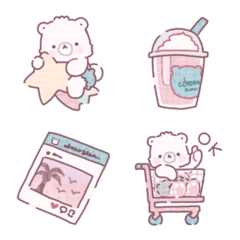 くまちゃんべいべー♡の絵文字メイン画像