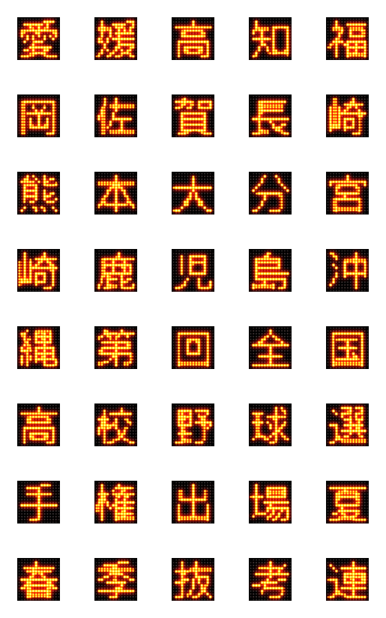 [LINE絵文字]激熱ホール電光掲示板絵文字黒ボード背景7の画像一覧