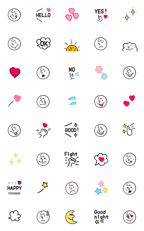 [LINE絵文字]【cute boy絵文字❤︎❤︎】の画像一覧