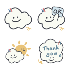 [LINE絵文字] Cloud baby emojiiiiiの画像