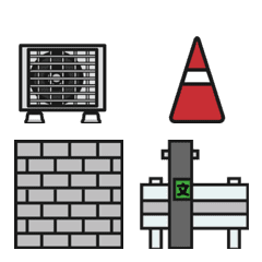室外機ジオラマコレクションの絵文字メイン画像