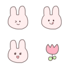 [LINE絵文字] Rabbit everyday！の画像
