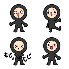 [LINE絵文字] 全身タイツ君☆の画像