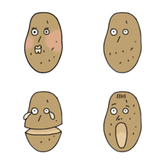 [LINE絵文字] PP Potatoの画像