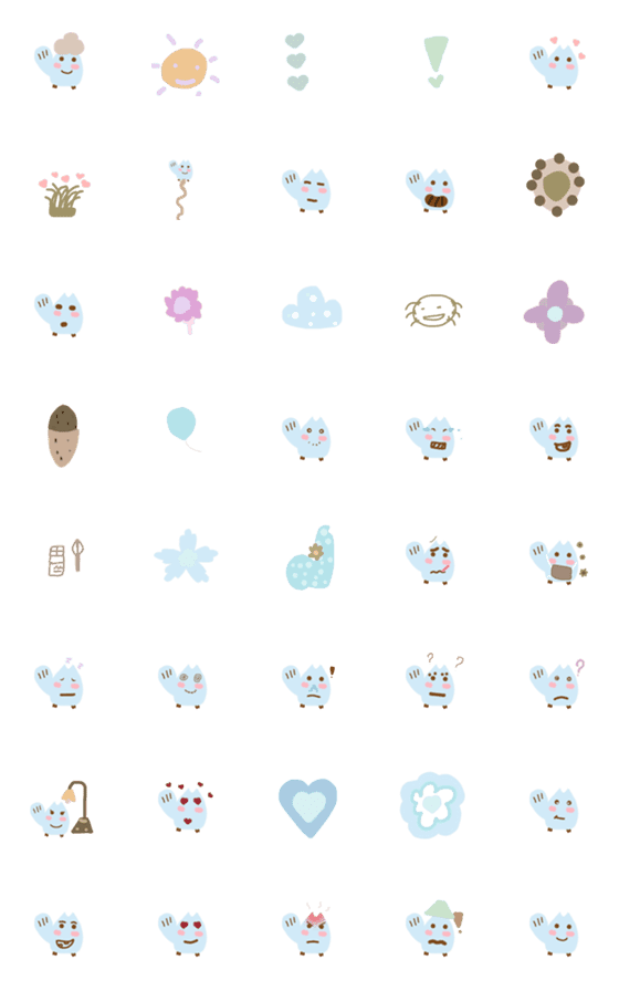 [LINE絵文字]Kimojiの画像一覧