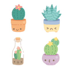 [LINE絵文字] Emoji cactusの画像