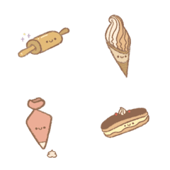 [LINE絵文字] bakery stuffの画像