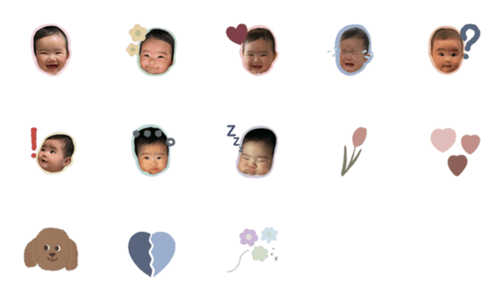 [LINE絵文字]evechin__coton Emojiの画像一覧