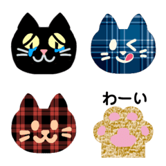 [LINE絵文字] 猫 大好き かわいい キャット絵文字3の画像