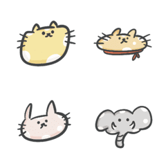 [LINE絵文字] baby animalsの画像