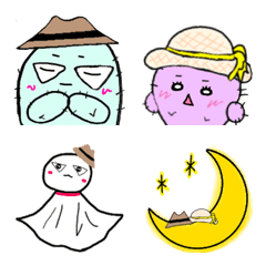 [LINE絵文字] Cactus from OTA Emoji 2の画像