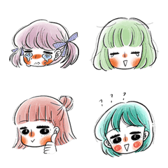 [LINE絵文字] Ann Di 's Emojiの画像