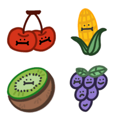 [LINE絵文字] Useless Fruits ＆ Vegetablesの画像