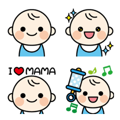 [LINE絵文字] ぷにぷにBabyBoyの画像