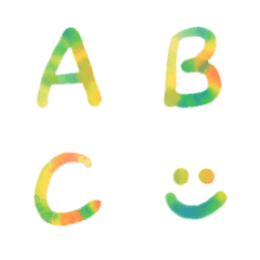 [LINE絵文字] English Words ABC118の画像