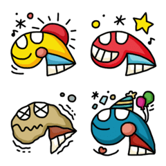 [LINE絵文字] NIBOSHI＆ Emoji02の画像
