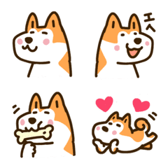 [LINE絵文字] あきたワンコ（秋田犬）の画像