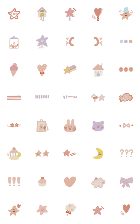 [LINE絵文字]Dreamland Stickerの画像一覧