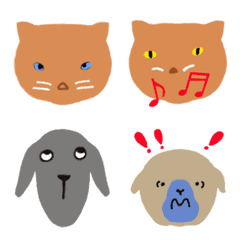 [LINE絵文字] 子猫のチビちゃんは楽しそう。の画像